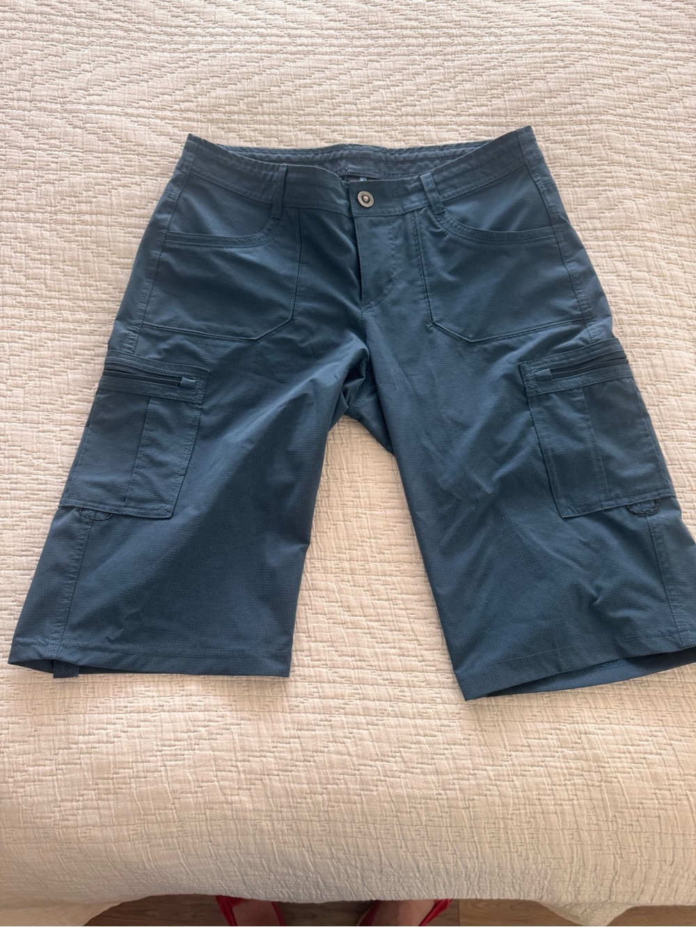 Women’s light weight Kuhl  Shorts in Slate Blue